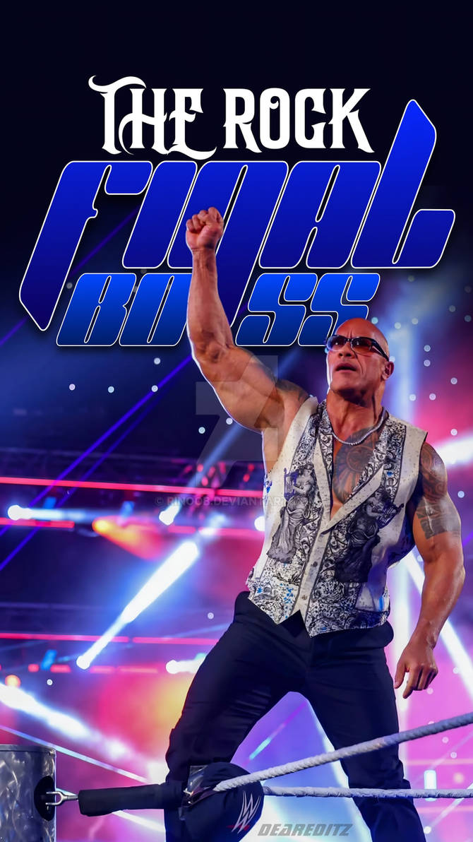 FINAL BOSS THE ROCK WALLPAPER 2025 by rinoob on DeviantArt