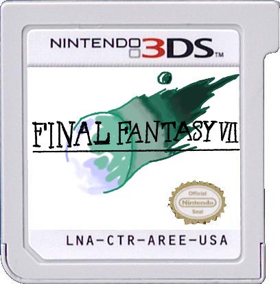 FFVII 3ds Card (fan made)