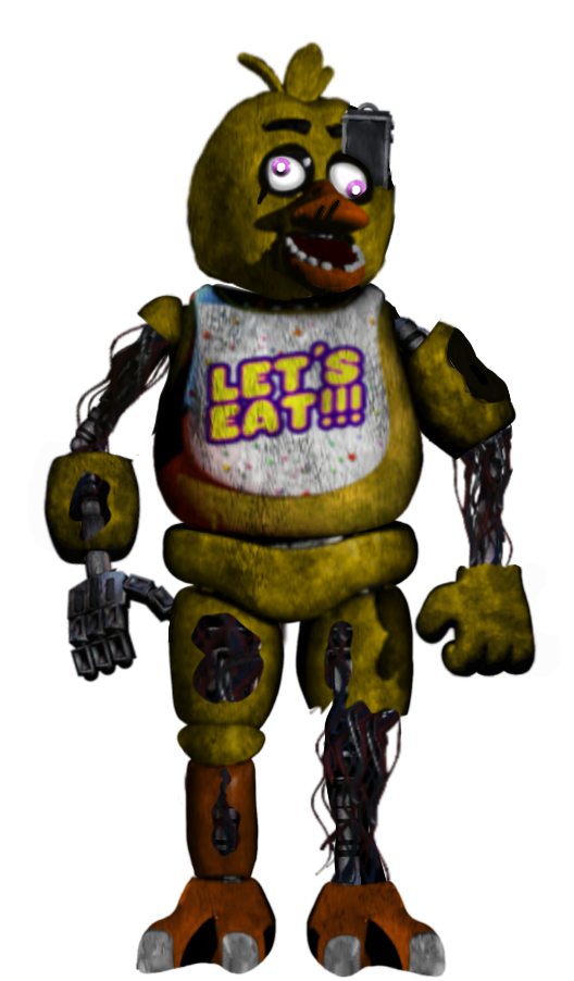 FNAF 2Edit-Fixed Withered Chica by Fredluestudios2021 on DeviantArt