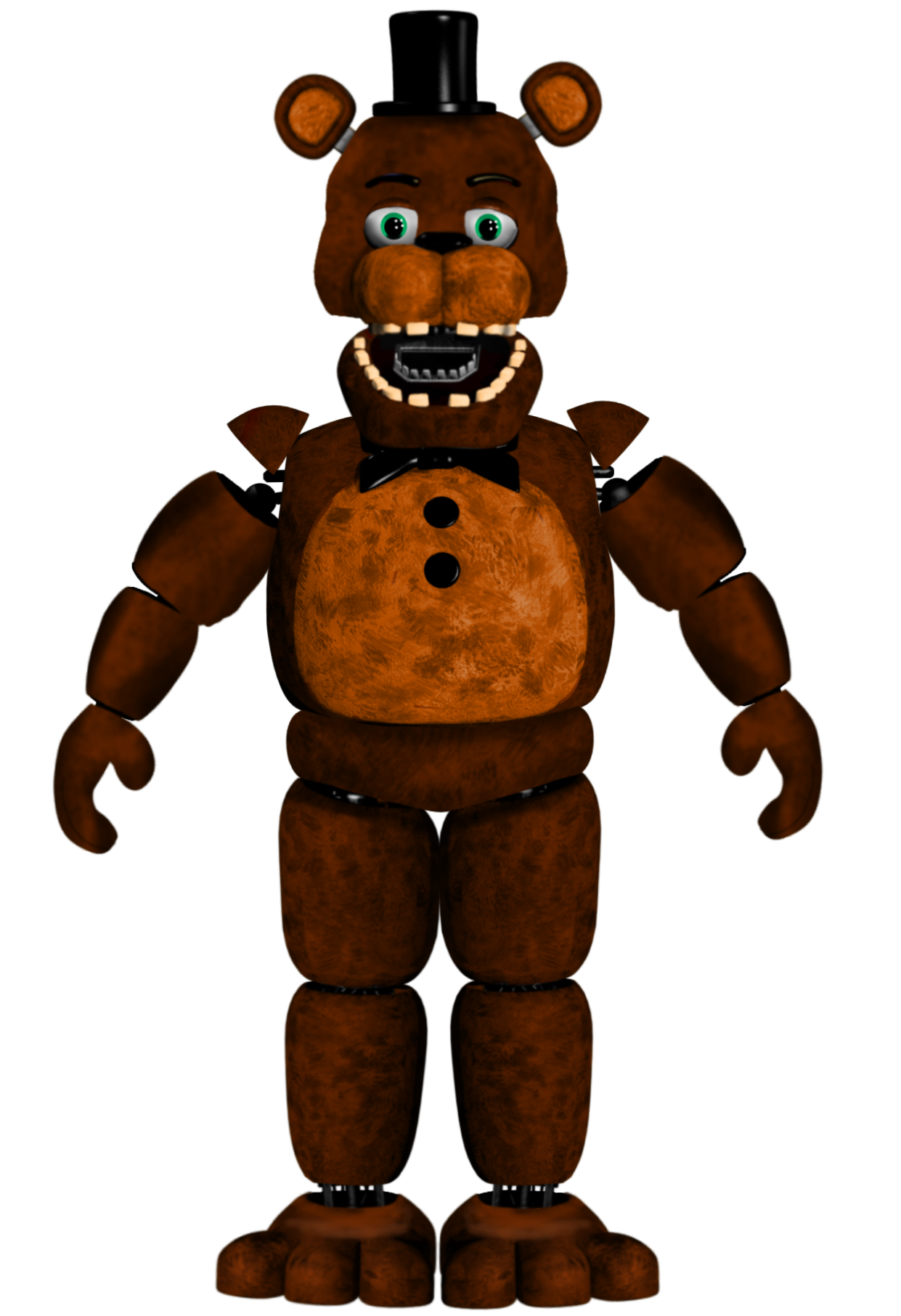 Download Editwithered Fredbear - Fnaf Withered Freddy Full Body