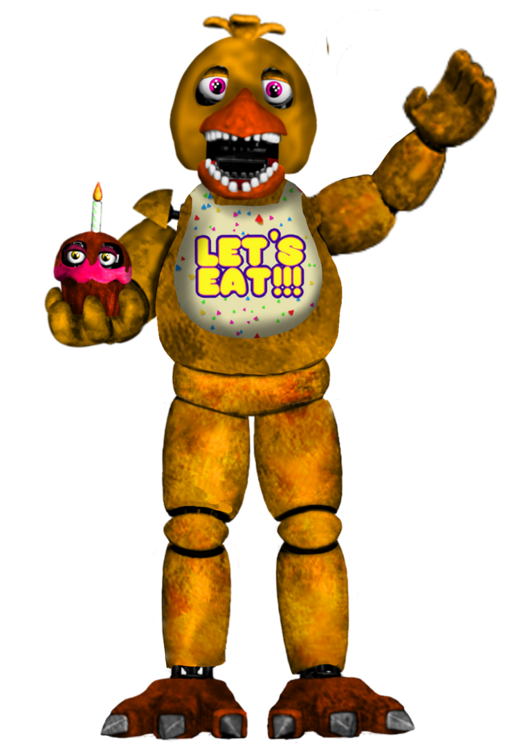 FNAF 2Edit-Fixed Withered Chica by Fredluestudios2021 on DeviantArt
