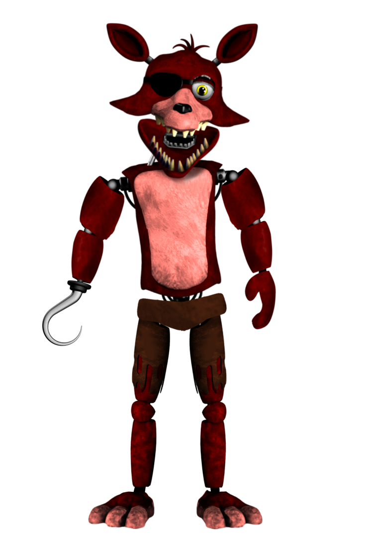Withered Foxy has been fixed! Unwithered Foxy! (FNaF 2 Mod) 