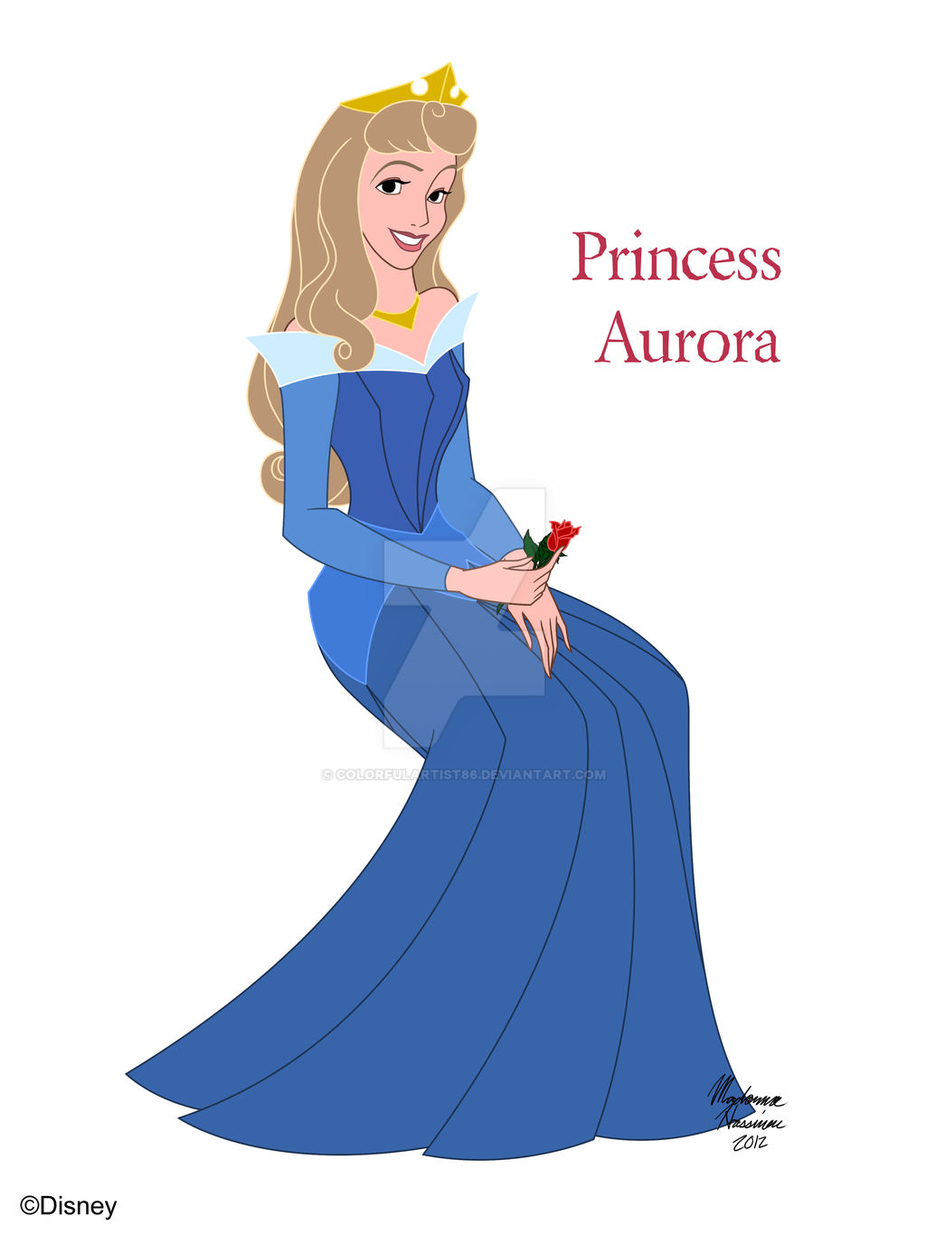 Princess Aurora - Sleeping Beauty by ColorfulArtist86 on DeviantArt Princess Aurora - Sleeping Beauty by ColorfulArtist86 on DeviantArt