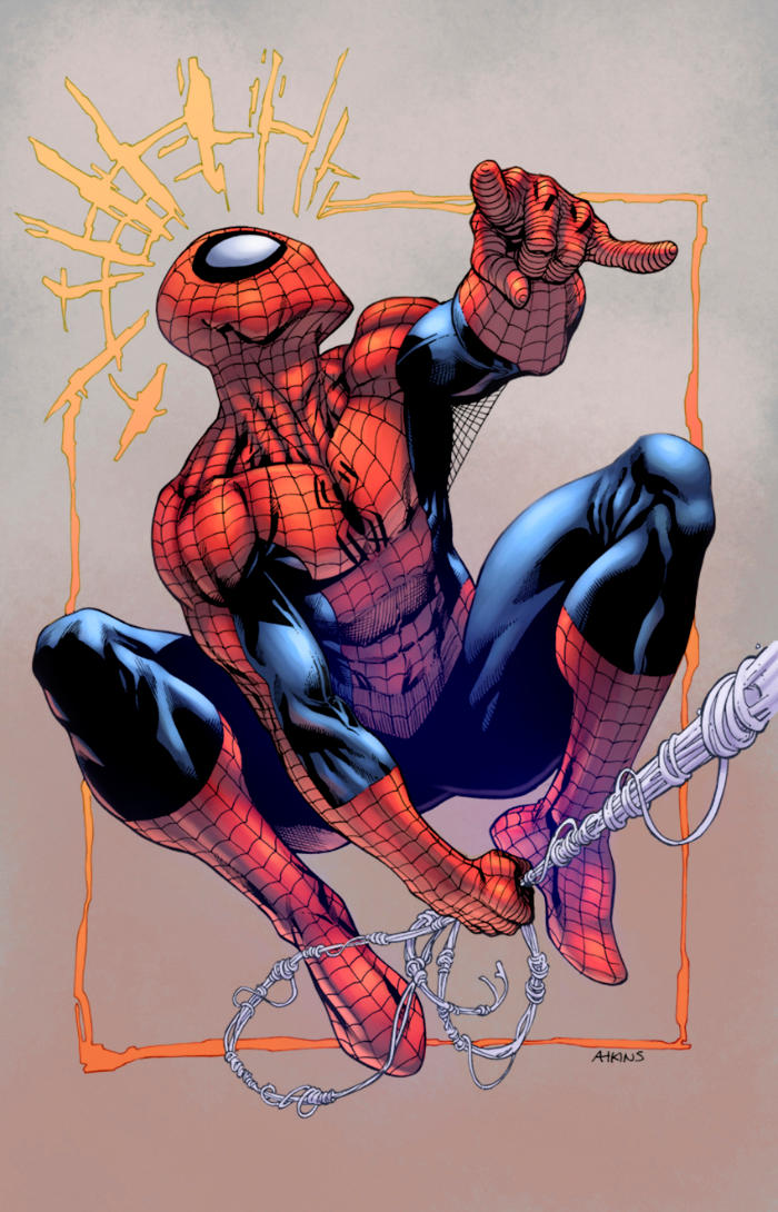 Another Spider-Man color by logicfun on DeviantArt