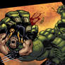 Hulk-Woverine Spread color