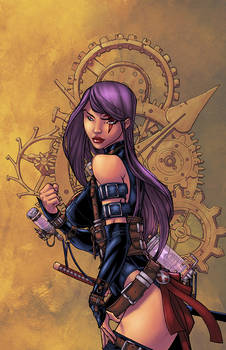 Psylocke Steampunk