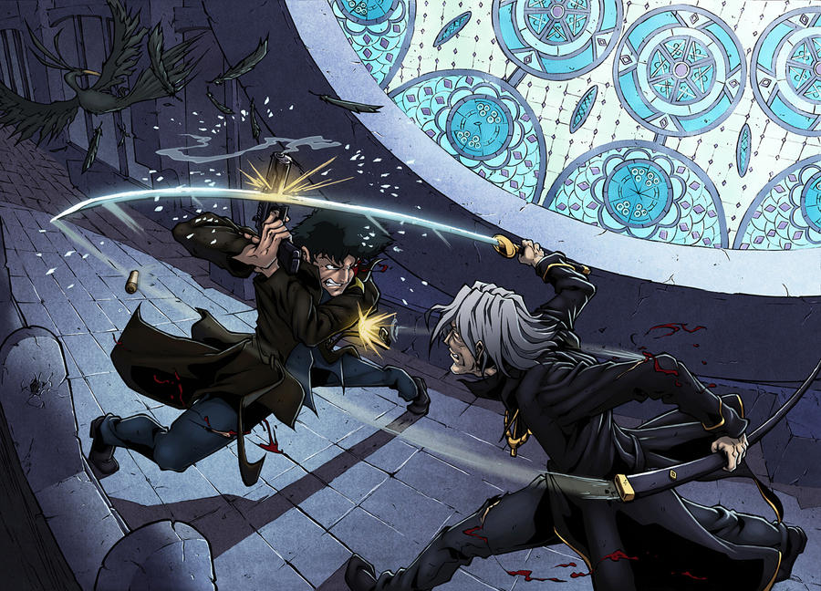 Cowboy Bebop Fight by logicfun on DeviantArt