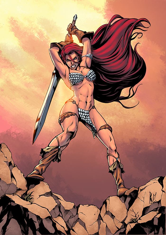 Red Sonja color