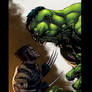 Wolverine Vs Hulk Color