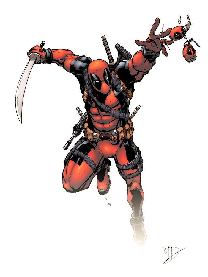 Deadpool Invert Color Deadpool Color by logicfun on DeviantArt