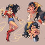 Bombshell Wonder Woman color