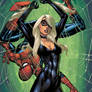 Spider Man and Black Cat Color