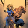 Sue Storm And Thing Color