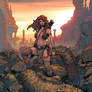 Roodhaar pinup color