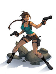 Lara Croft color