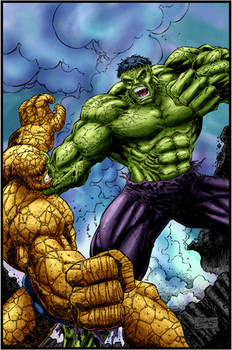 hulk vs thing