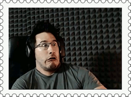 Markiplier - What? stamp animated