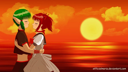 Romantic Sunset by official-maria-art