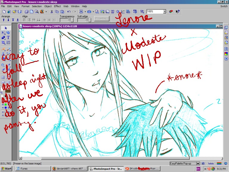 lenore+modeste WIP