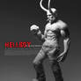 Hellboy Sculpture WIP2