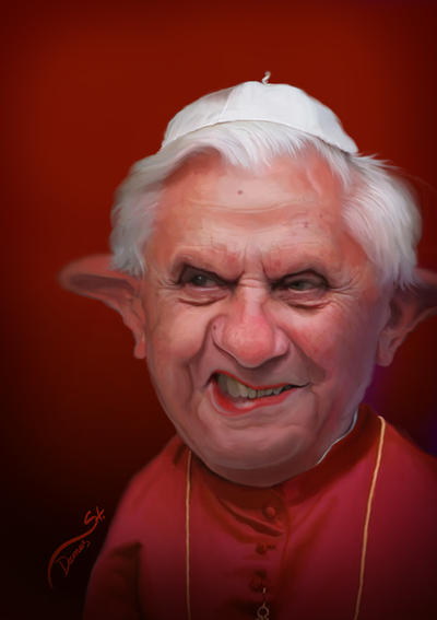 Pope Caricature