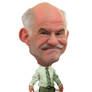 Andreas Papandreou Caricature