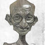 Gandhi illustration portrait