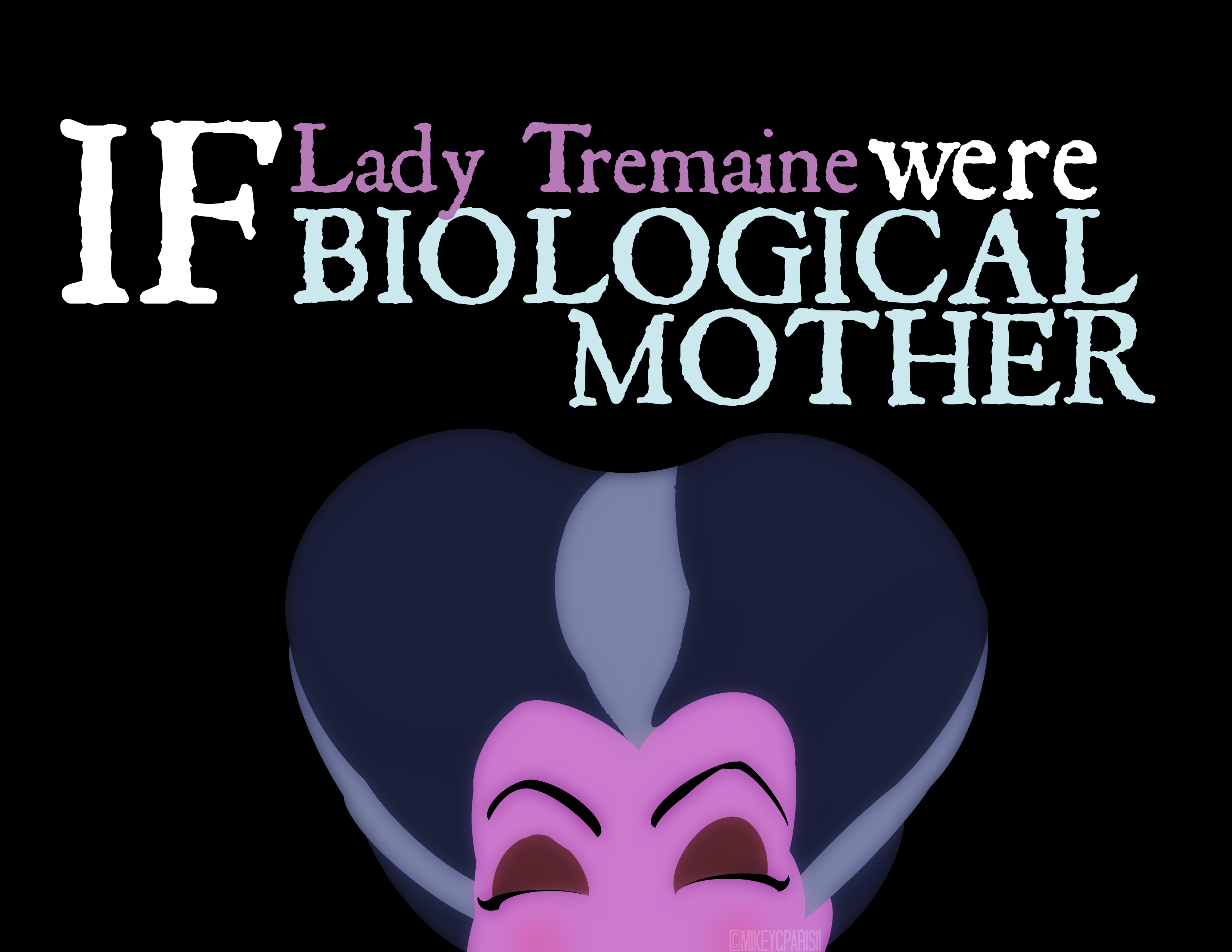 If Lady Tremaine were BIOLOGICAL MOTHER