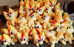 coyote pup plushies available!