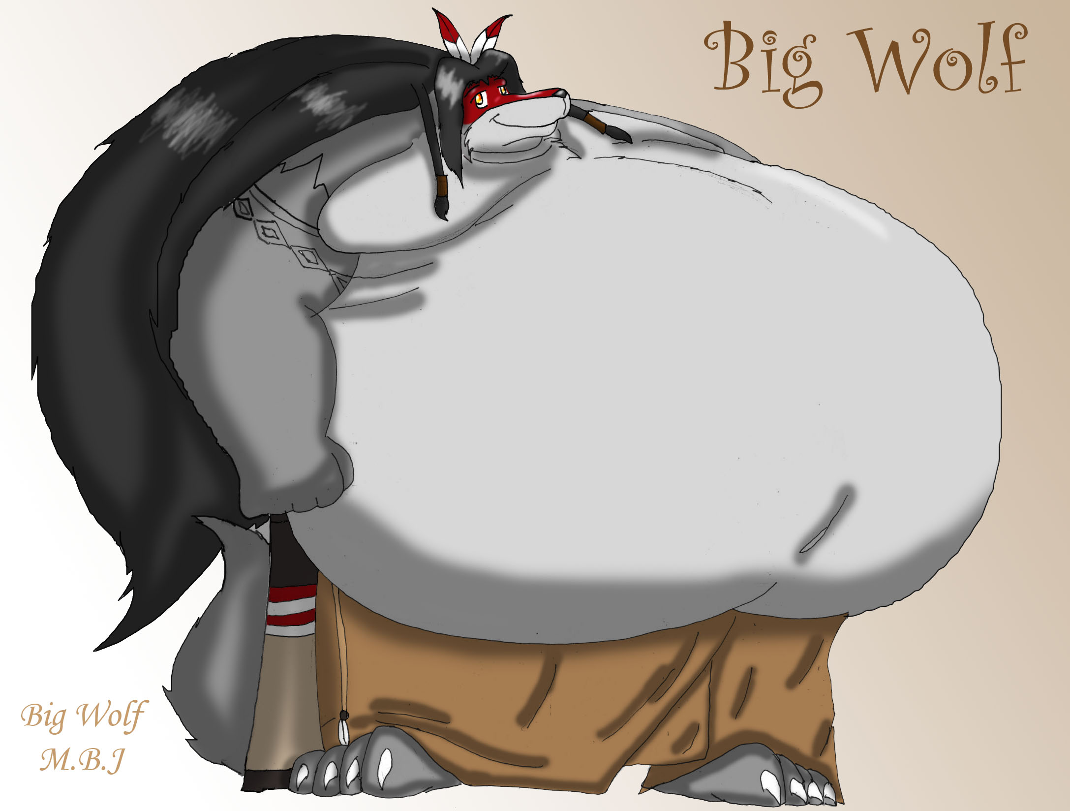 fat Wolf by Big-Wolf on DeviantArt