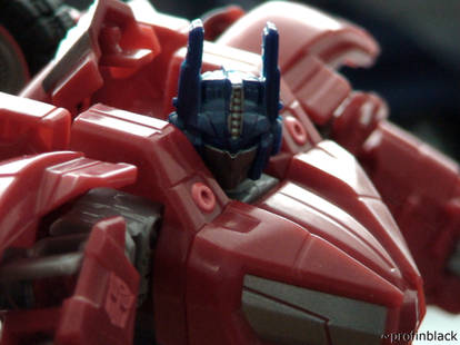 WFC Optimus Prime Close-Up