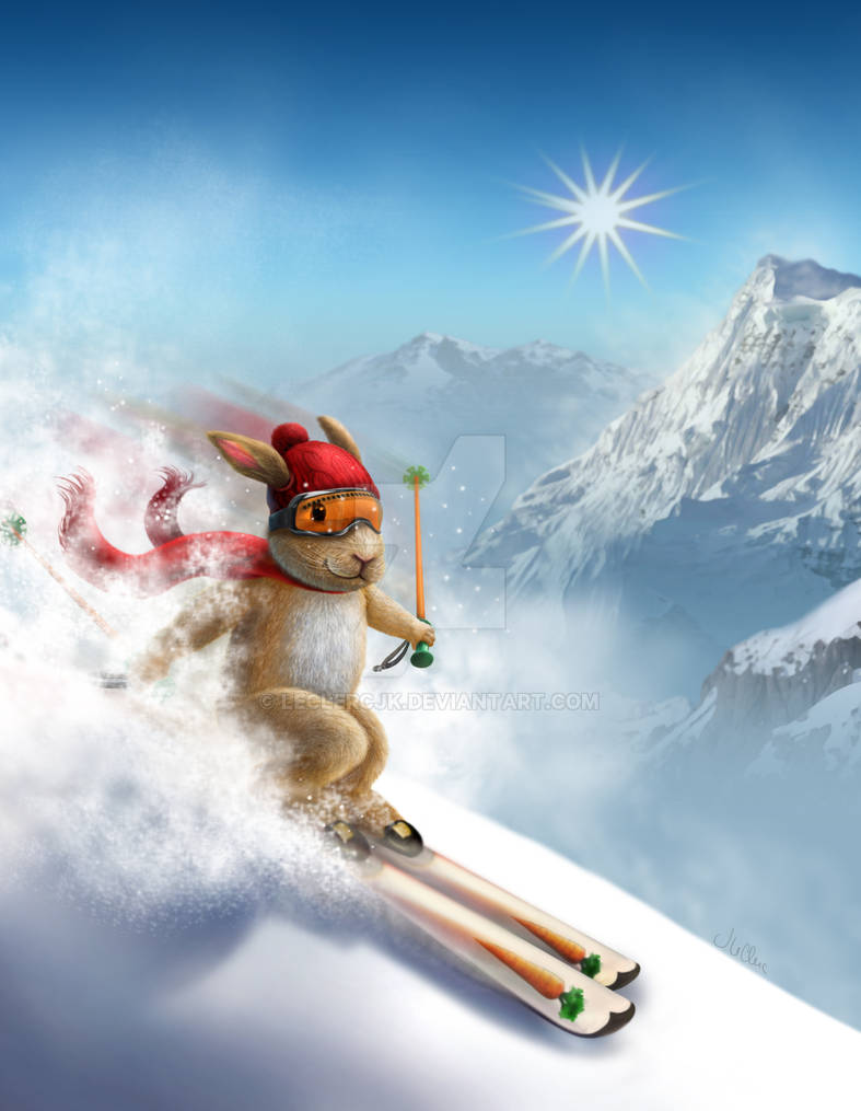 Snow Bunny by leclercjk on DeviantArt