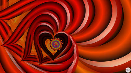 JLF2085 Red Heart Spinning