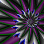 JLF2990 Purple Gray Spiral