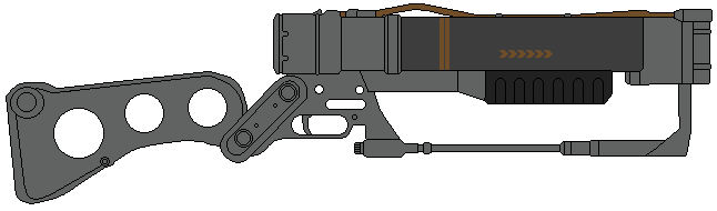 Laser Rifle Deviantart Fallout AER9 laser rifle by DaltTT on DeviantArt