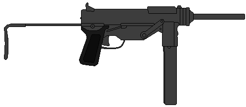 US Submachine Gun M3