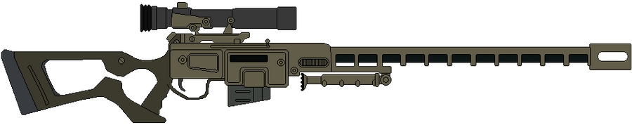 Fallout Sniper Rifle by DaltTT on DeviantArt