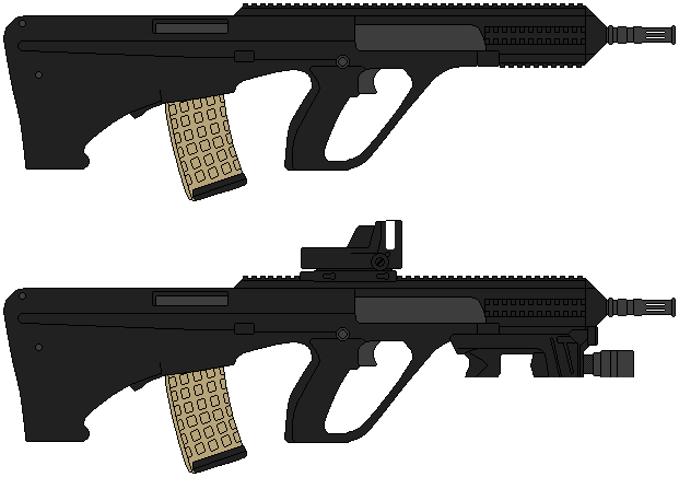 Steyr AUG A3 by DaltTT on DeviantArt