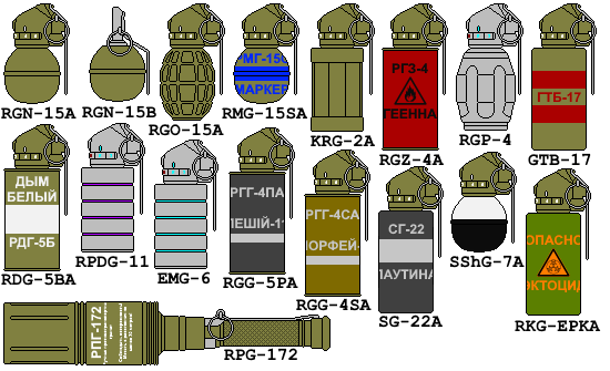 Grenade Color Matching RE Grenades by DaltTT on DeviantArt