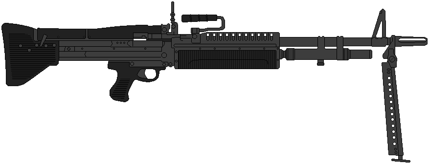 US Army Machine Gun M60