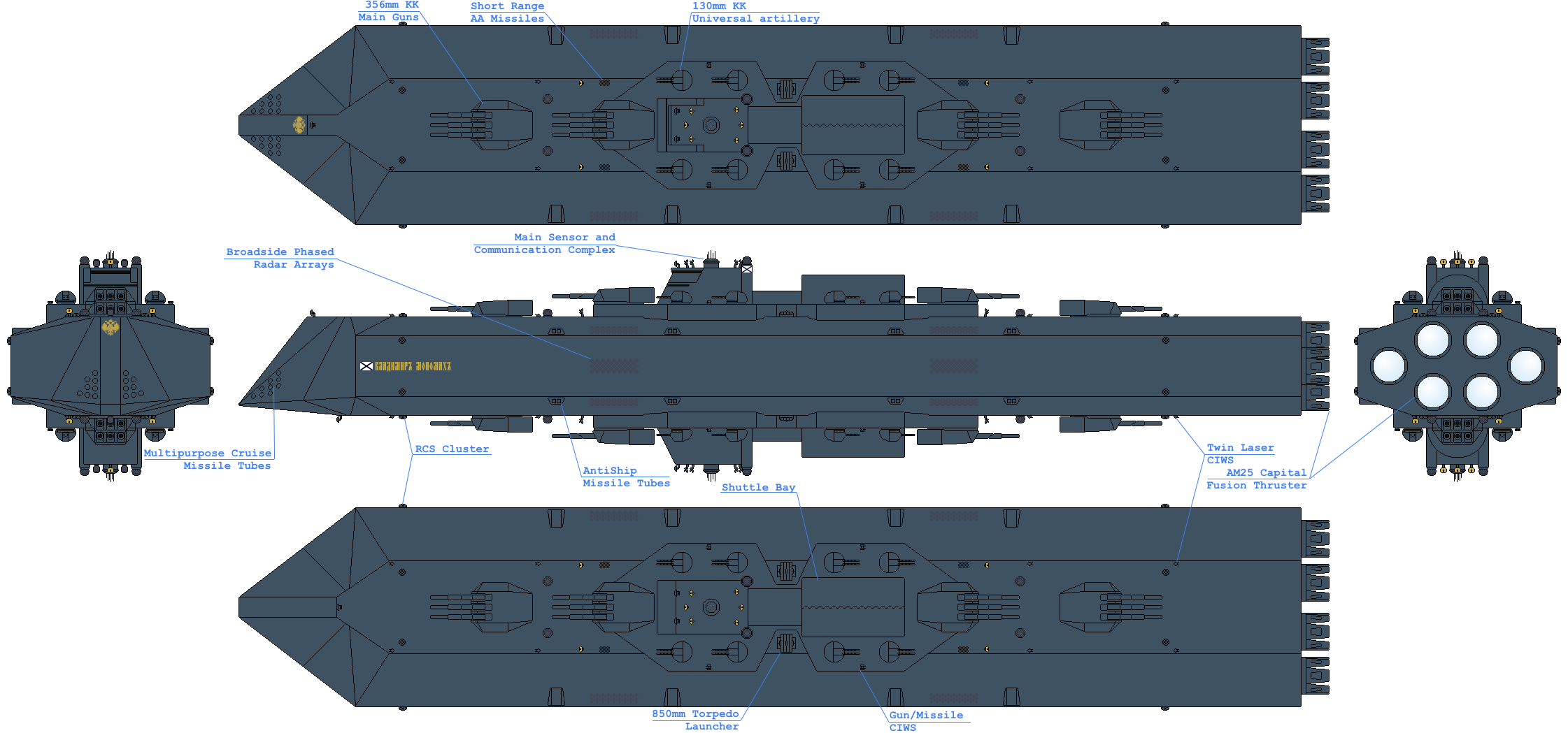 Monomakh-class Battleship