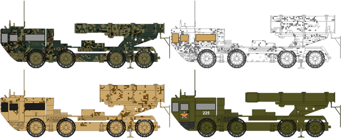 9K310 Buran MLRS