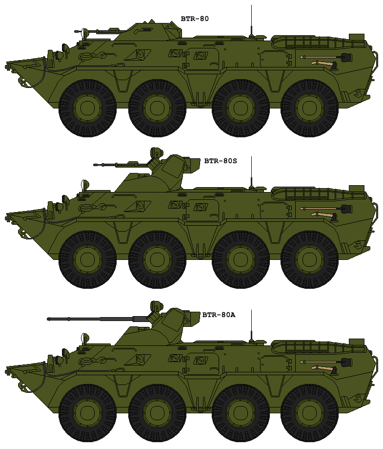 Btr Dimensions BTR-80 Armoured personnel carrier by DaltTT on DeviantArt