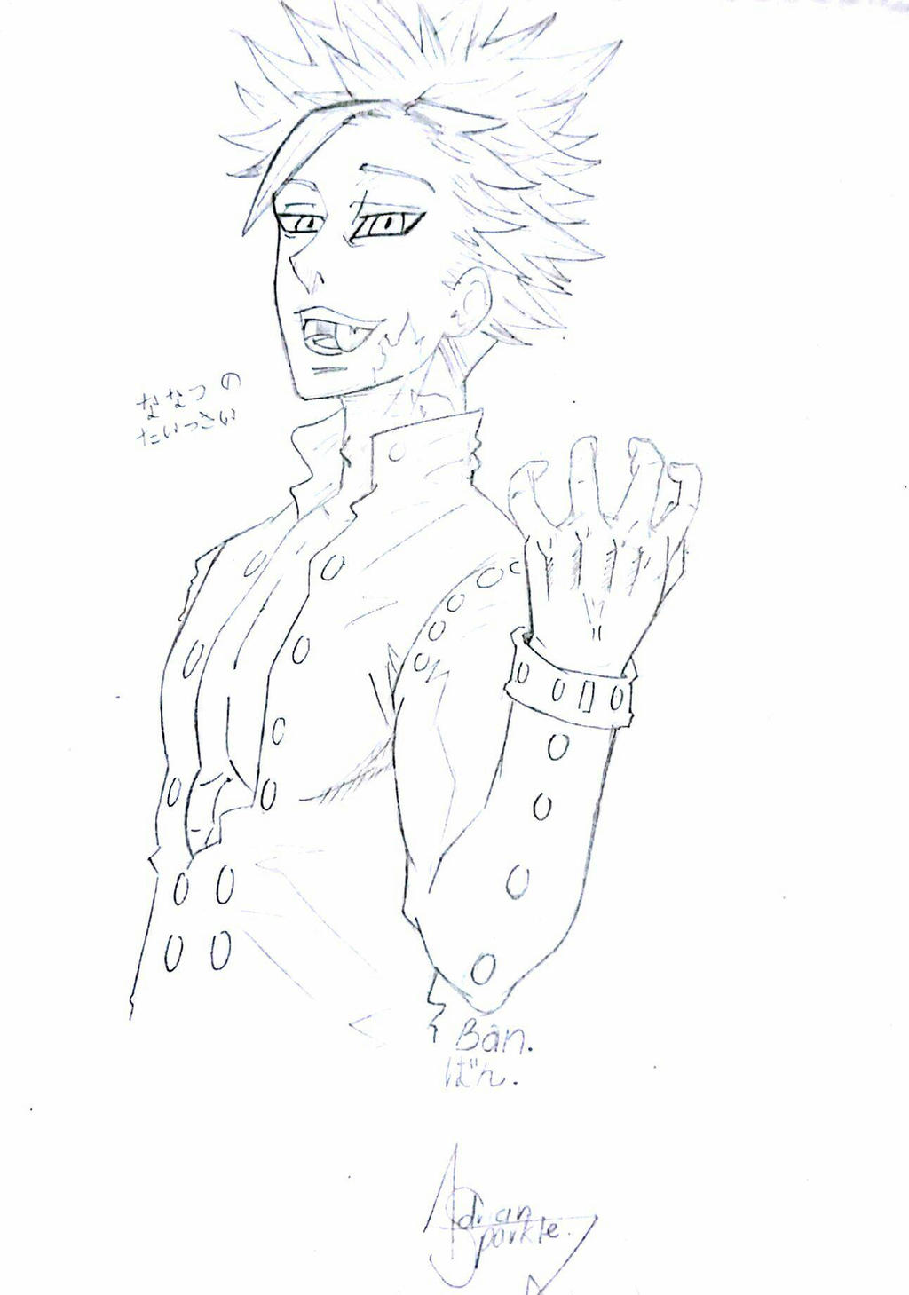Ban Character Ban of Nanatsu no Taizai by AdrianSparkle on DeviantArt