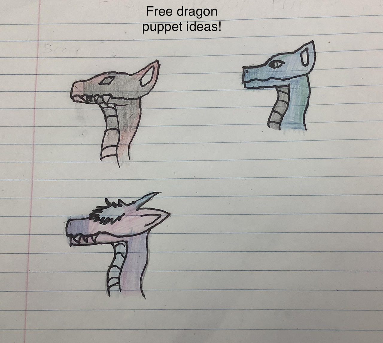 Free dragon puppet ideas! by Moonlove231 on DeviantArt