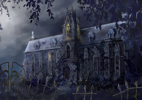 Sinister mansion
