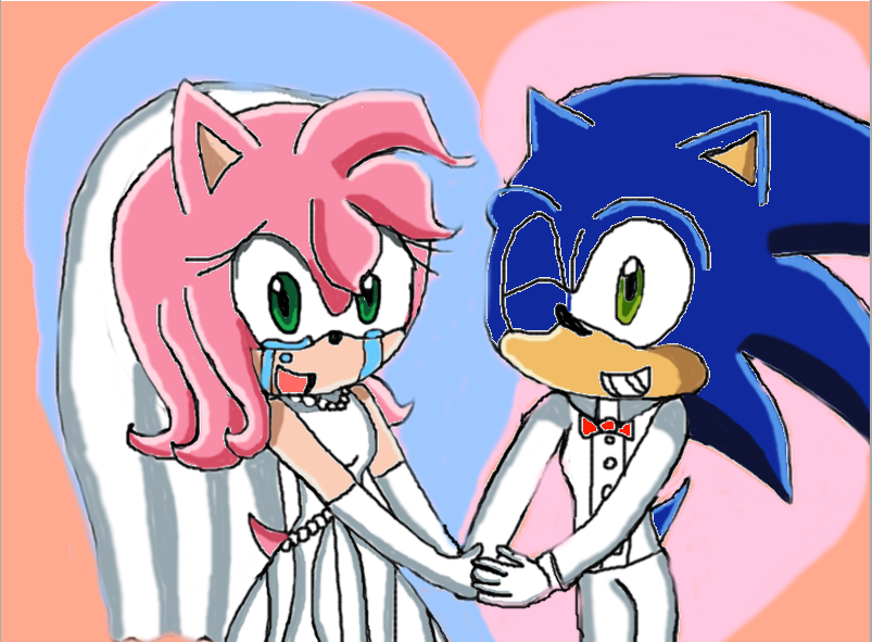 photo Sonic And Amy Wedding Deviantart sonamy wedding by amyredd10 on deviantart