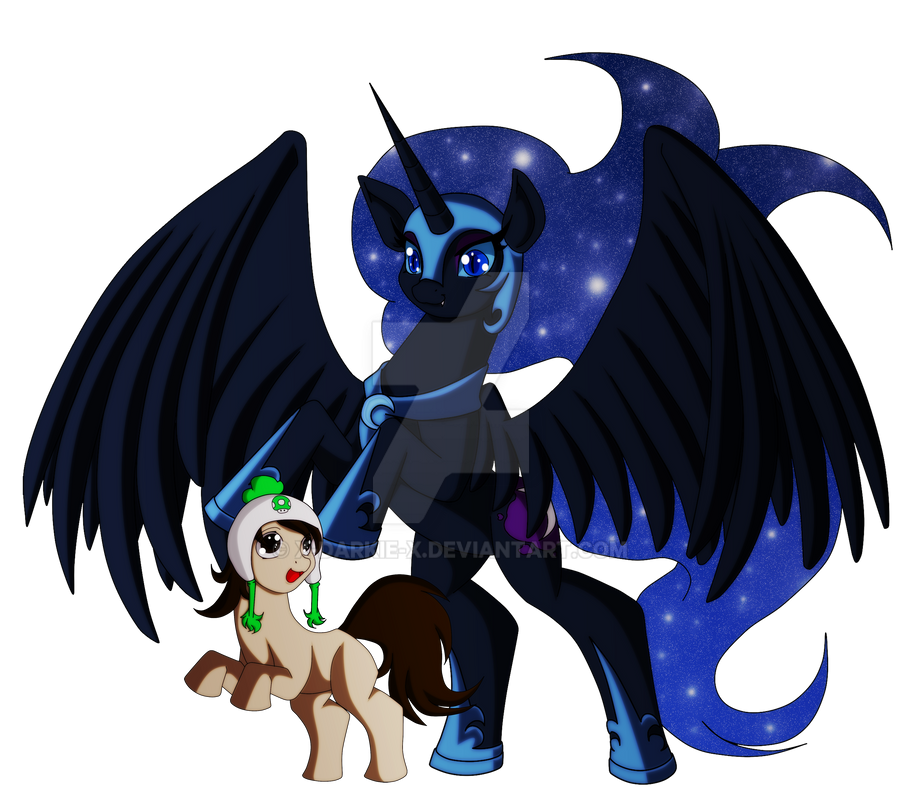 I love Nightmare Moon so much! by x-Darkie-x on DeviantArt