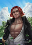 Red-Haired Shanks by Weeping-Jester