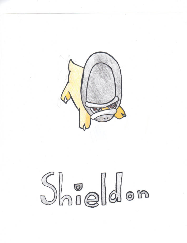 Shieldon by Trylledrik on DeviantArt